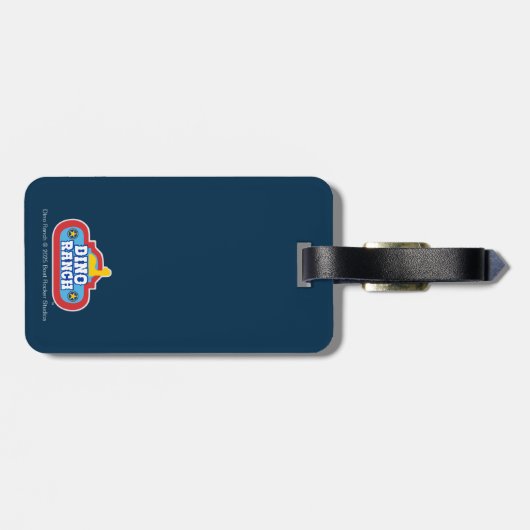 Clover | Dino Ranch Bagagelabel (Achterkant horizontaal)