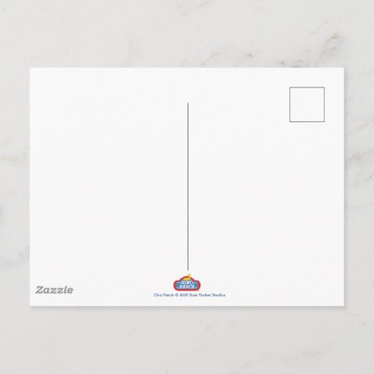 Clover | Dino Ranch Briefkaart (Achterkant)