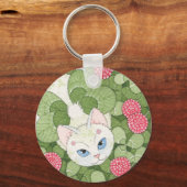 Clover Fairy Cat Sleutelhanger (Voorkant)