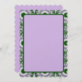 Clover Fields Kaleidoscope Feestdagenkaart (Voorkant / Achterkant)