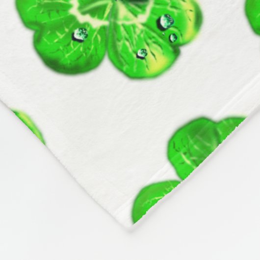 Clover Fleece Deken (Hoek)