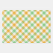 Clover Gingham Inpakpapier Vel (Voorkant)