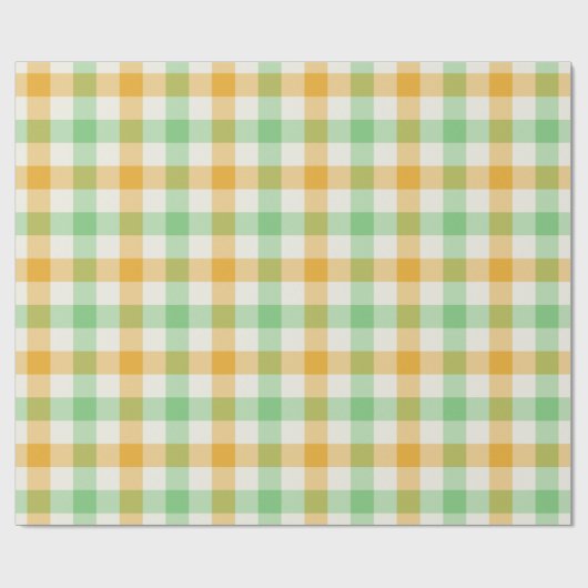 Clover Gingham - Wrapping Paper Cadeaupapier (Vlak)