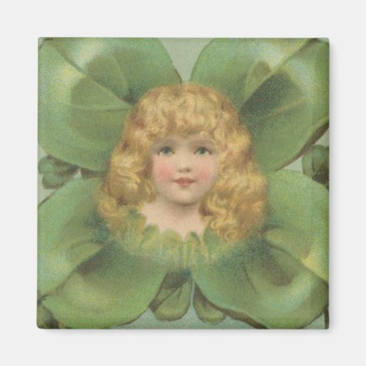 Clover Girl Love's Message Magneet (Voorkant)