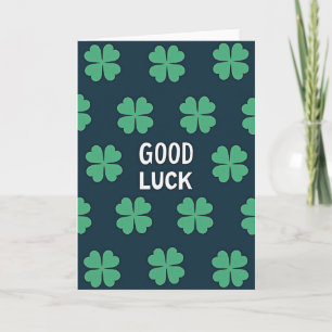 Clover Good Luck Patroonkaart Kaart