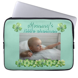 Clover Green Mama's Little Charmer Laptop Sleeve