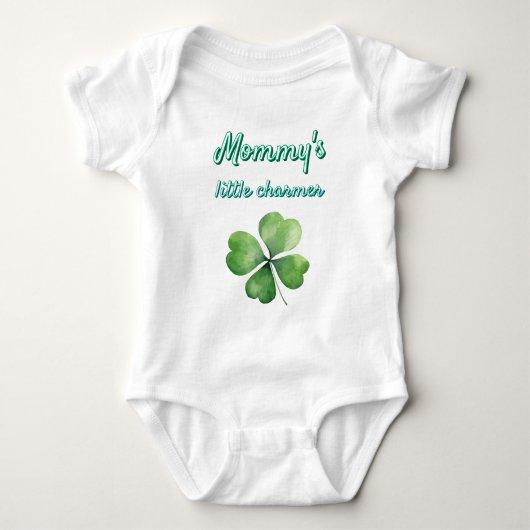 Clover Green Mama's Little Charmer Romper (Voorkant)
