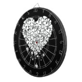 Clover Heart Dartbord (Voorkant Rechts)