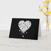 Clover Heart Kaart (Gele Bloem)