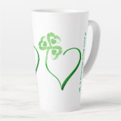 Clover Heart Latte Mok (Rechterhoek)
