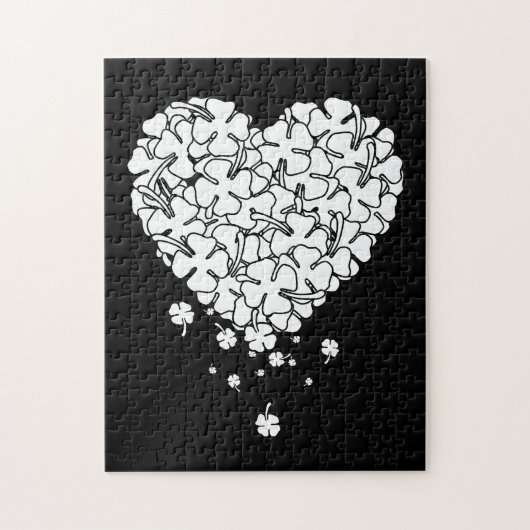Clover Heart Legpuzzel (Verticaal)