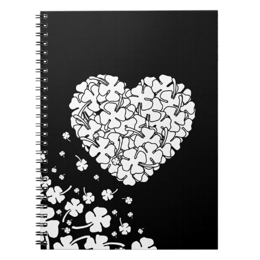 Clover Heart Notitieboek (Voorkant)