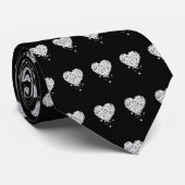 Clover Heart Stropdas (Opgerold)