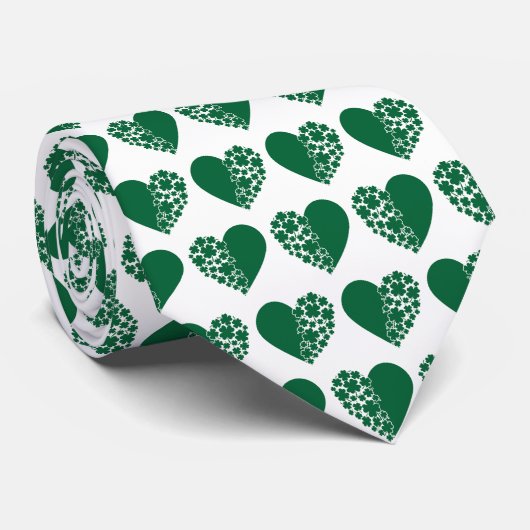 Clover Hearts Stropdas (Opgerold)