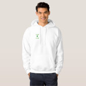 Clover Hoodie "Ja, juist" (Voorkant volledig)