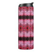 Clover Ikat 7 Sangria Thermosbeker (Gedraaid links)