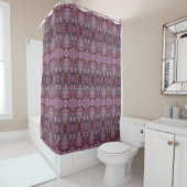Clover Ikat 8 Douchegordijn (In situ)
