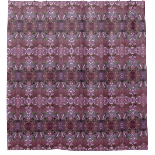Clover Ikat 8 Douchegordijn (Voorkant)