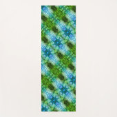 Clover Ikat Pouf x GL Yogamat (Voorkant)