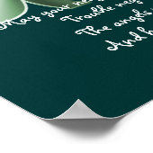 Clover - Irish Proverb Print (Hoek)