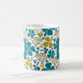 Clover Klavermonogram St. Patrick`s Day Koffiemok (Center)