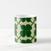 Clover Lattice Linen Koffiemok (Center)