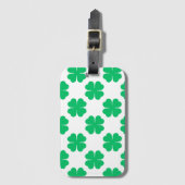 CLOVER LEAF DESIGN BAGAGELABEL (Voorkant (verticaal))
