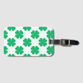 CLOVER LEAF DESIGN BAGAGELABEL