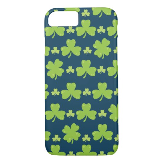 Clover Leaf Pattern Case-Mate iPhone Case (Achterkant)