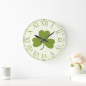 Clover Leaf, shamrock st patrick's day Grote Klok (Huis)