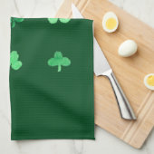 Clover Leaves Kitchen Towel Theedoek (Quarter Fold)