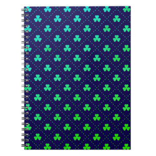 Clover Leaves St. Patrick's Day Patroon-53223 Notitieboek