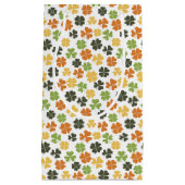 CLOVER LEAVES ST PATRICKS PATTERN KLEIN CADEAUZAKJE (Voorkant)
