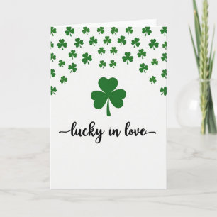 Clover Liefdespatroonaansluiting Kaart