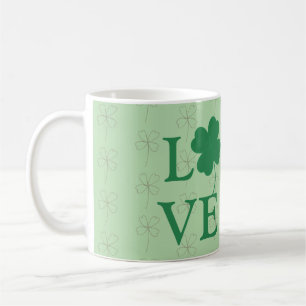 Clover & Love St. Patrick's Day Mok - Iers & Liefd