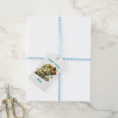 Clover Lovers Pizza St. Patrick's Day Cadeaulabel (Met Touw)