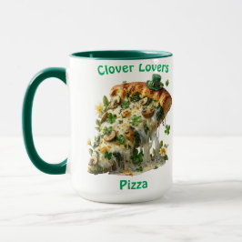 Clover Lovers Pizza St. Patrick's Day Mok
