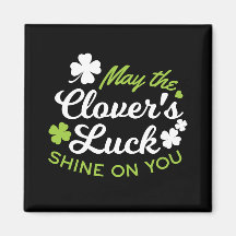Clover Luck Charm: May the Clover's Luck Shine