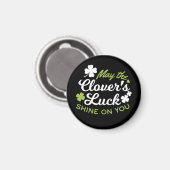 Clover Luck Charm: May the Clover's Luck Shine Magneet (Voorkant / Achterkant)
