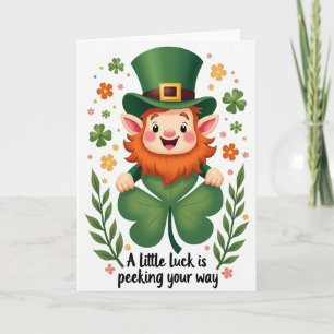 Clover Luck Scene Grootkaart Kaart