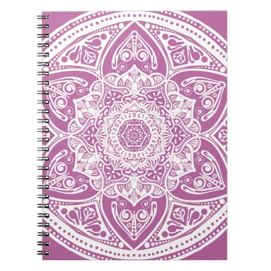 Clover Mandala Notitieboek (Voorkant)