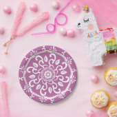 Clover Mandala Papieren Bordje (Feest)