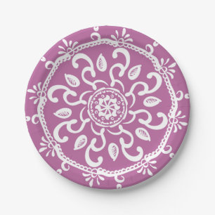Clover Mandala Papieren Bordje
