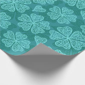 Clover-patroon Cadeaupapier (Hoek)