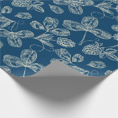 Clover-patroon Cadeaupapier (Hoek)