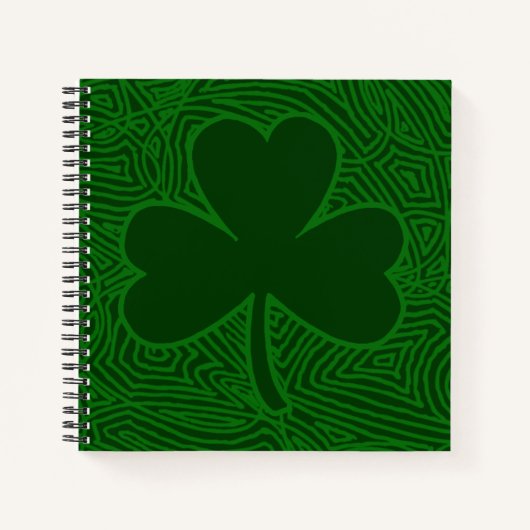 Clover-patroon Notitieboek (Voorkant)