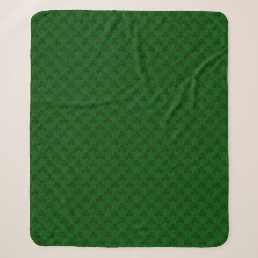 Clover-patroon Sherpa Deken (Voorkant)