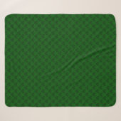 Clover-patroon Sherpa Deken (Voorkant (horizontaal))