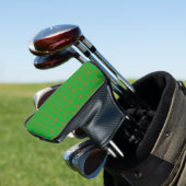 Clover Pattern Golfheadcover (Insitu)