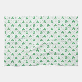 Clover Print Towel for Stylish Kitchen Decor Theedoek